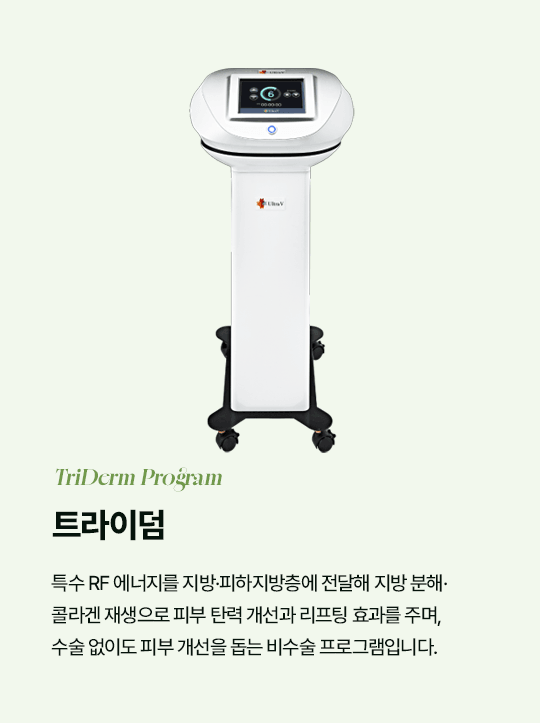 트라이덤 TriDerm Program