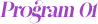 Program 01
